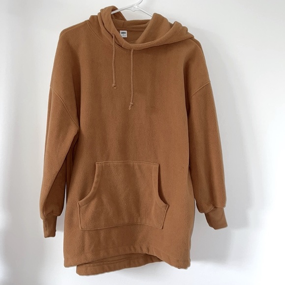 OLD NAVY Oversized Micro Performance Fleece Pullover Hoodie - Picture 2 of 5